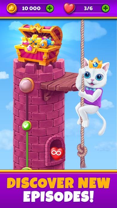 Royal Cat Puzzle game screenshot