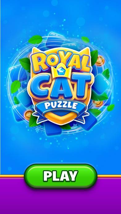 Royal Cat Puzzle game screenshot