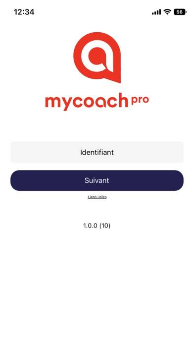MyCoach Pro AMS capture d'écran