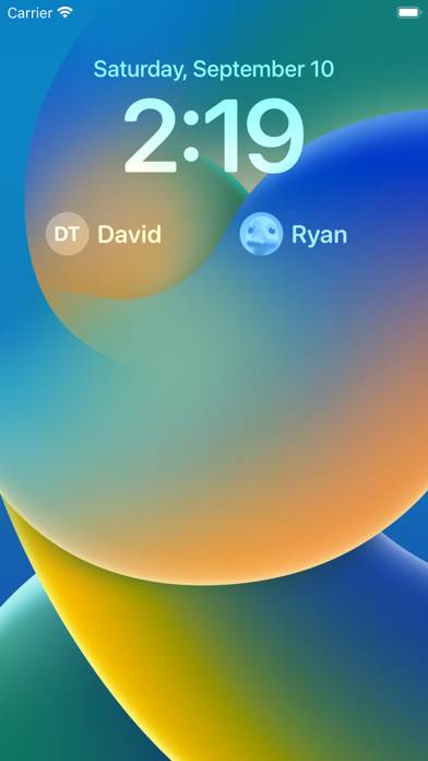 Favorites Widget Schermata dell'app