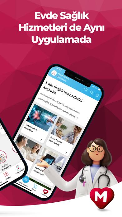 Memorial App screenshot