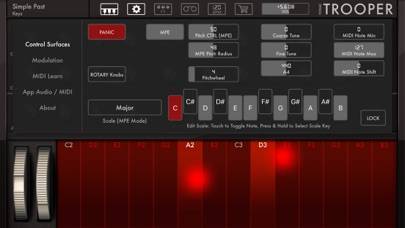 TROOPER Synthesizer Captura de pantalla de la aplicación #2