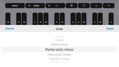 Vocal Scale Trainer PRO 15 App-Screenshot #2