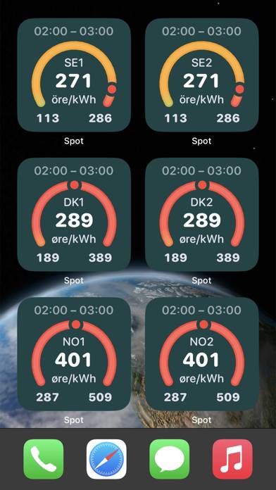 Spot – Electricity prices App screenshot #6