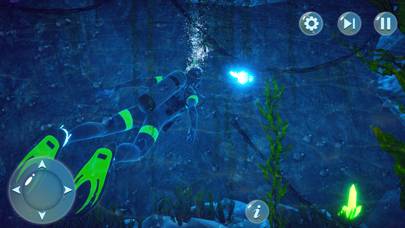 Shark Survival 3D Ocean Diving Captura de pantalla de la aplicación #4