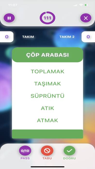 Tabu Kelime Oyunu AnlatBakalım App-Screenshot #1
