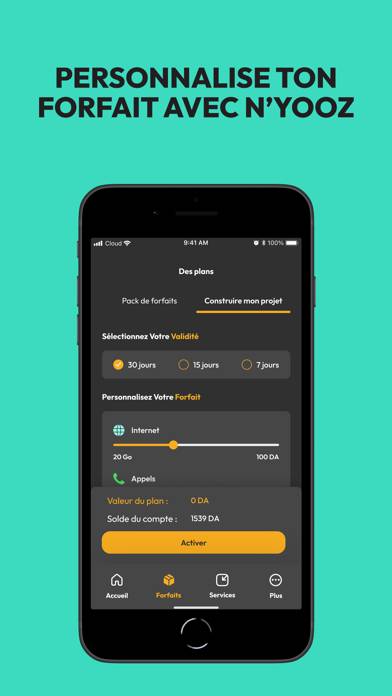 My Ooredoo Algeria Capture d'écran de l'application