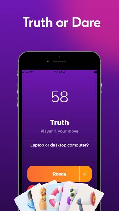 Truth or Dare for super fun App-Screenshot #1