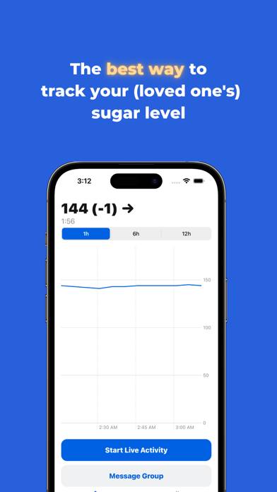 Sweet Dreams – Sugar Tracker Schermata dell'app #1