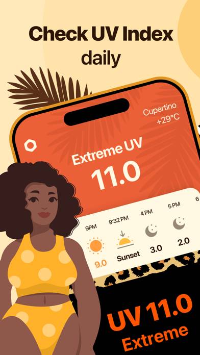 Fashion UV index widget 16 App screenshot #1