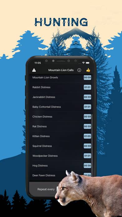 Mountain Lion Magnet App screenshot #2