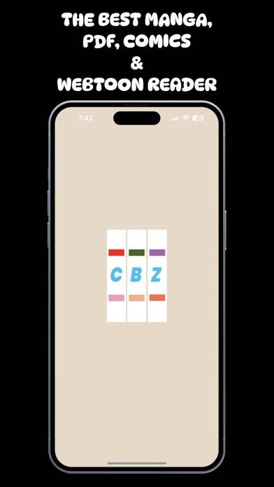 Cbz Reader Capture d'écran de l'application #1