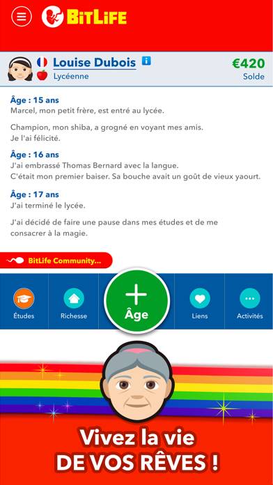 BitLife Français Capture d'écran de l'application #4