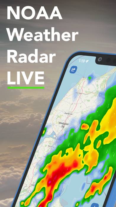 Weather Scope: NOAA Radar Live Captura de pantalla de la aplicación #1