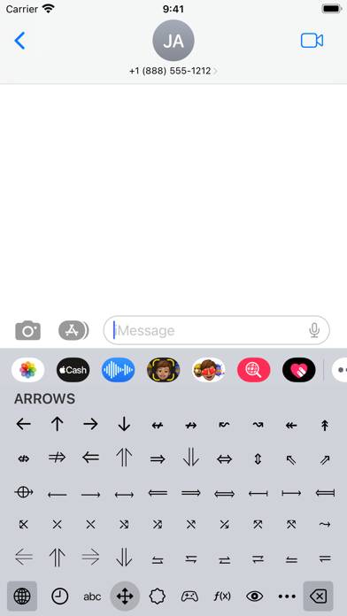 Uniboard: Symbol Keyboard App screenshot #2