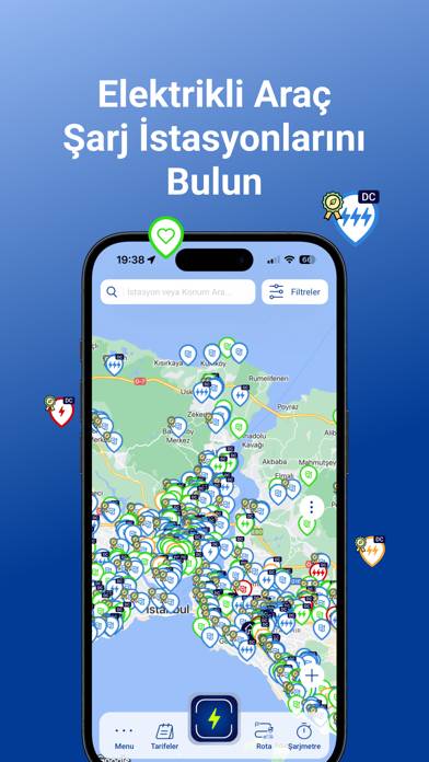 Lixhium Tüm Şarj İstasyonları App screenshot #1