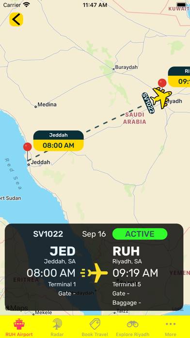 King Khalid Airport (RUH) Info App screenshot #3