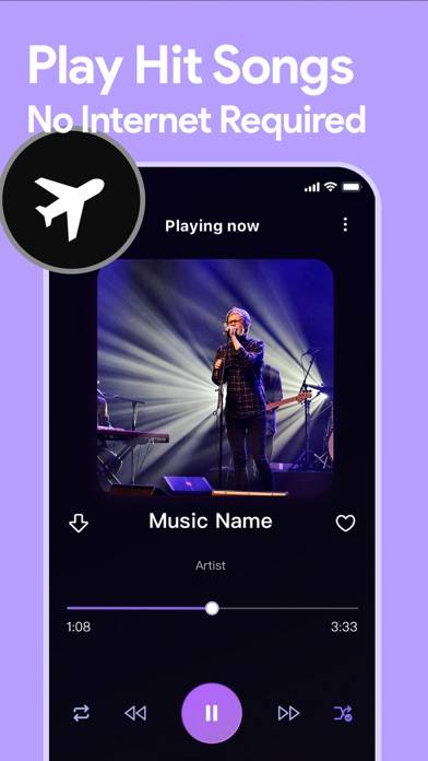 Player GR: Offline Music MP3 Uygulama ekran görüntüsü #2