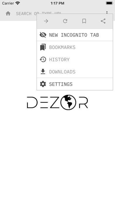 Dezor App skärmdump #2