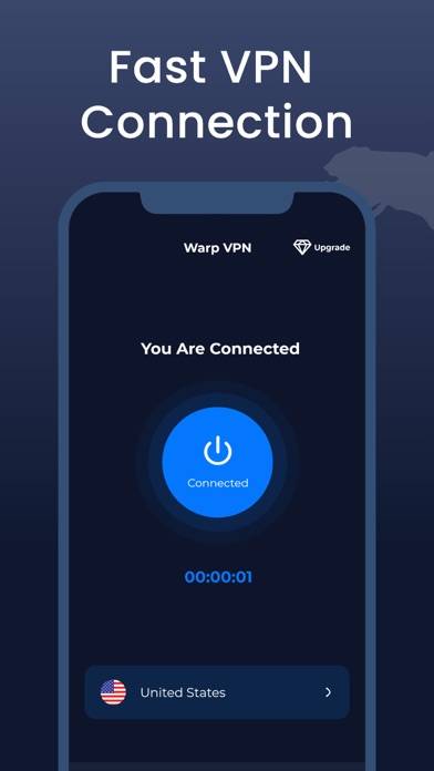 WarpVPN Proxy App screenshot #1
