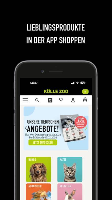 KÖlle Zoo App-Screenshot