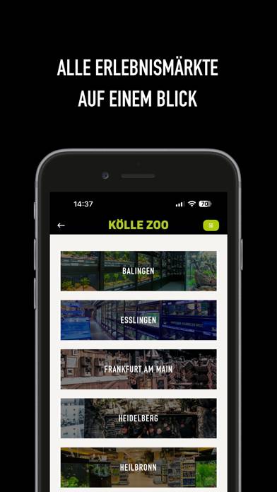 KÖlle Zoo App-Screenshot