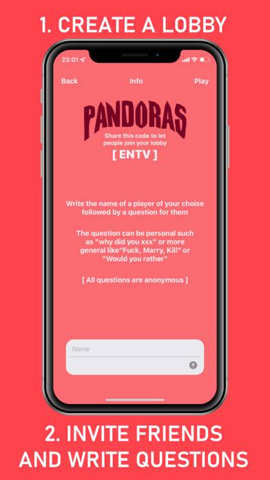 Pandoras App skärmdump #3
