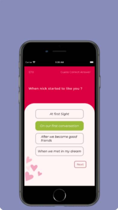 Lovify App-Screenshot #2