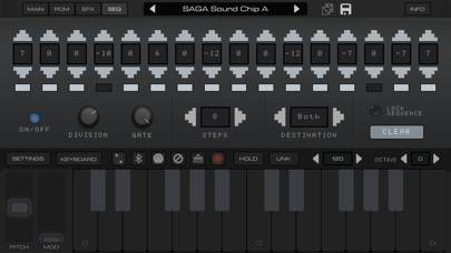 SAGA Synth | 16-Bit Super Fun! App skärmdump #3