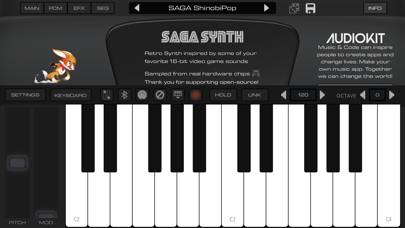 SAGA Synth | 16-Bit Super Fun! Captura de pantalla de la aplicación #5