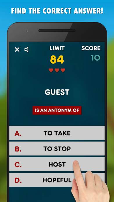 Antonyms PRO Spiel-Screenshot