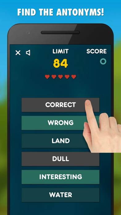 Antonyms PRO Spiel-Screenshot