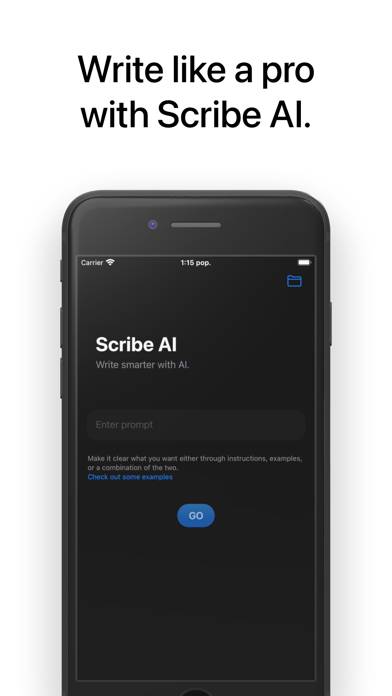Scribe AI App preview #1