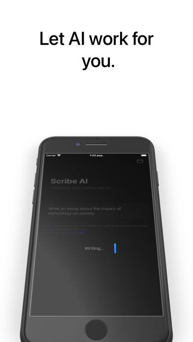 Scribe AI App preview #2