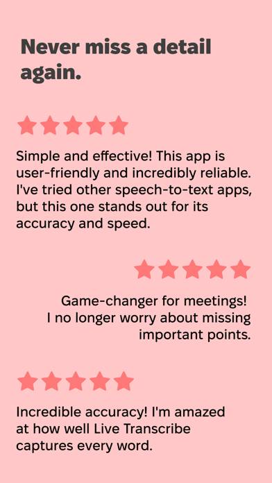 Dictation to text App skärmdump #4