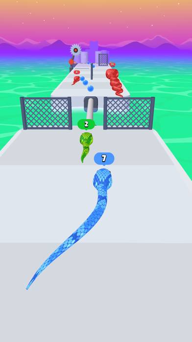 Snake Run Race・3D Running Game Captura de pantalla de la aplicación #2