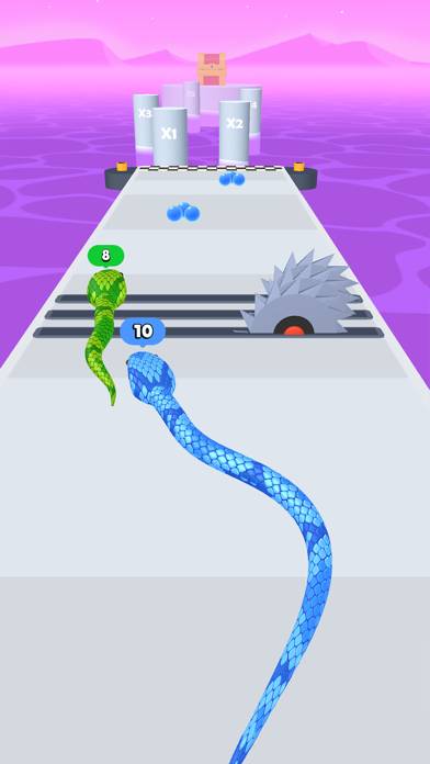 Snake Run Race・3D Running Game Captura de pantalla de la aplicación #3