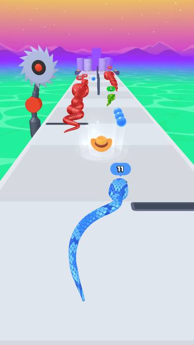 Snake Run Race・3D Running Game Capture d'écran de l'application #4