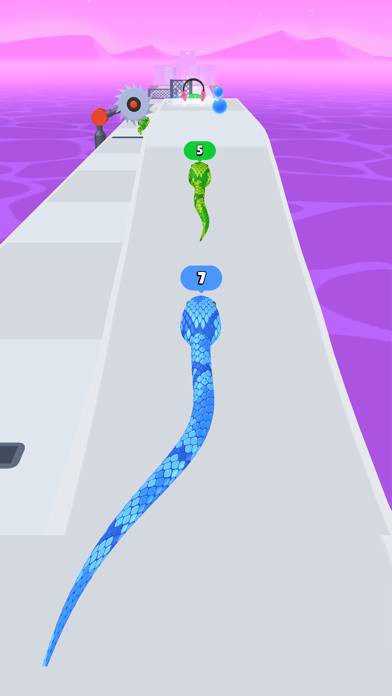 Snake Run Race・3D Running Game Capture d'écran de l'application #5