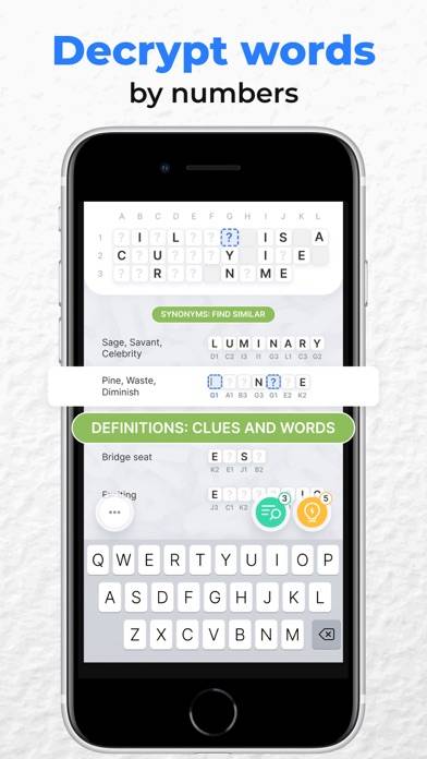 Acrostics – Crossword Puzzle App preview #4