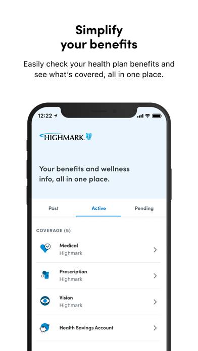 My Highmark App App screenshot