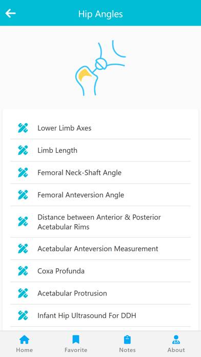 Orthopedic Signs & Angles App-Screenshot #5