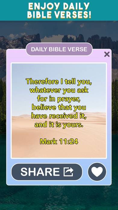 Biblescapes: Bible Word Puzzle App screenshot #2
