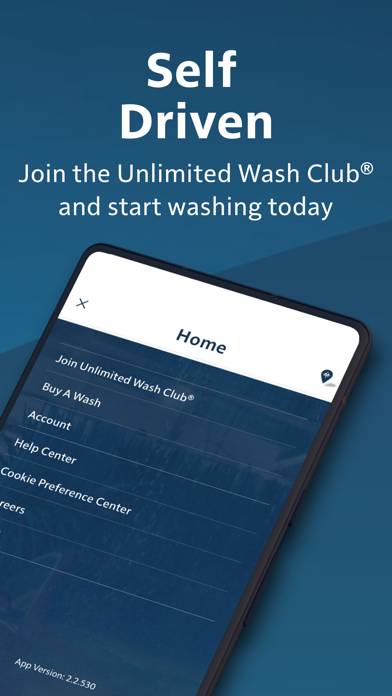 Mister Car Wash App screenshot