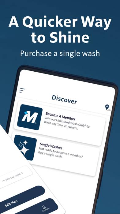 Mister Car Wash App screenshot