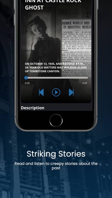BisbeeGhost.app App screenshot