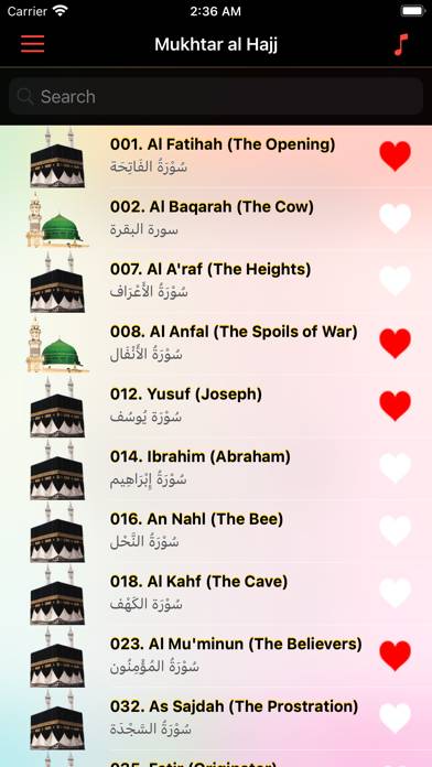 Offline Quran | Mukhtar alHajj Capture d'écran de l'application #2