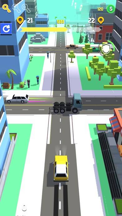 Crazy Driver 3D: Car Driving App skärmdump #1