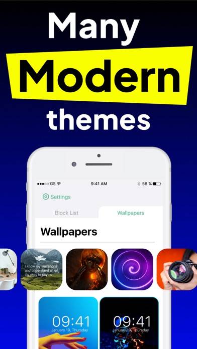 Block and Wallpapers App skärmdump #2