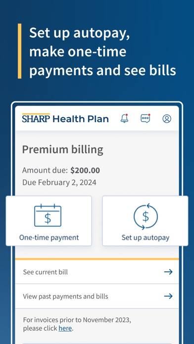 Sharp Health Plan App screenshot #3